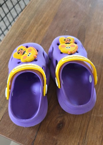 Mor Renkli, Tokalı Kız Çocuk Terliği - Görsel 4