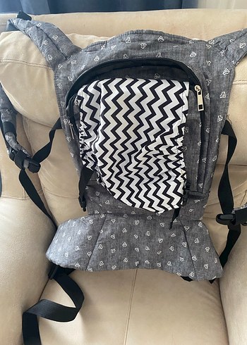Gri Desenli Bebek Taşıyıcı - Görsel 2