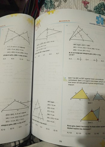3 4 5 TYT-AYT Geometri Soru Bankası - Görsel 3