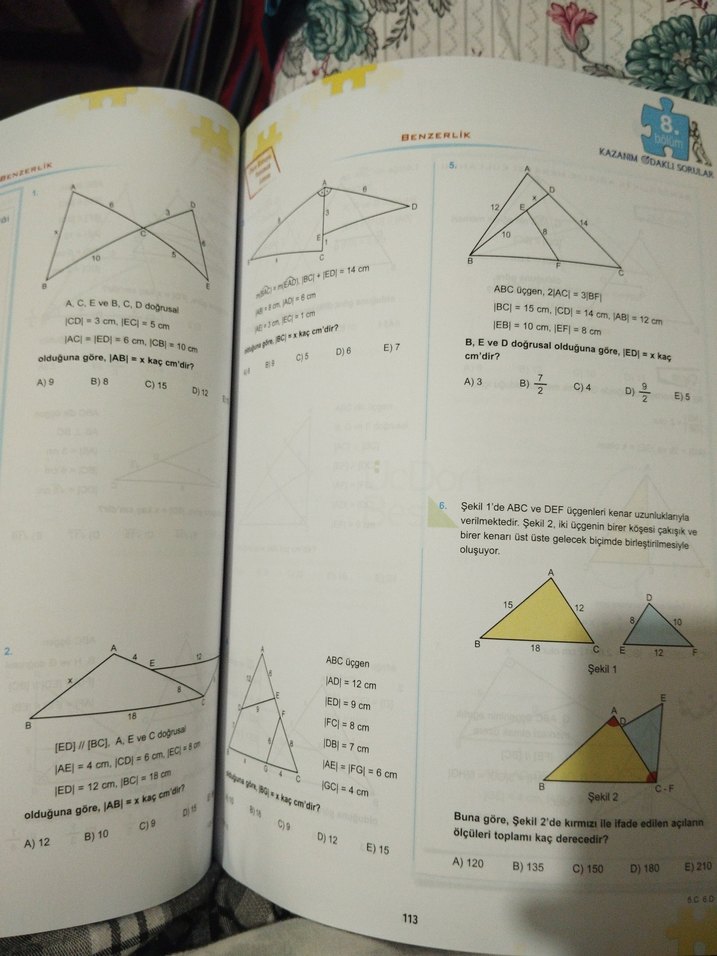 3 4 5 TYT-AYT Geometri Soru Bankası - Görsel 3