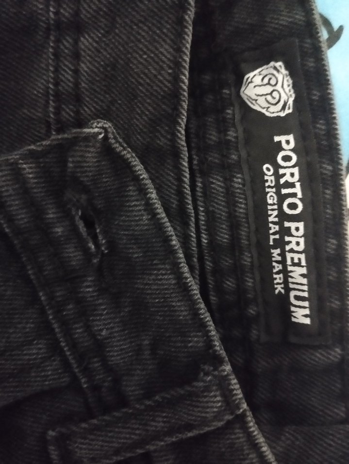 Unisex Gri Bol Kesim Pantolon - Görsel 3