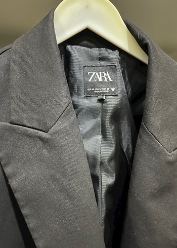 Düğmeli Siyah Kadın Blazer Ceket - Görsel 2