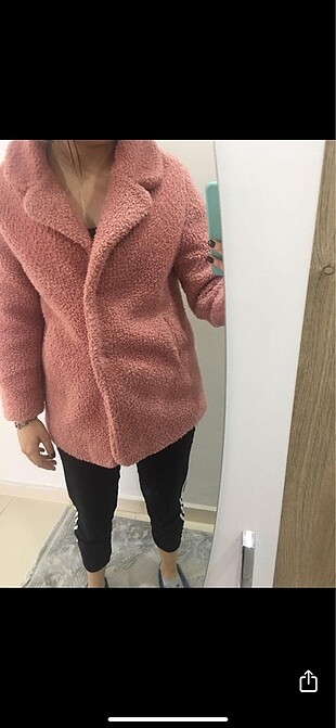 s Beden Zara peluş mont