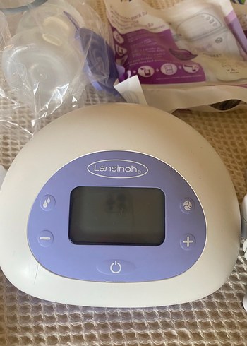 Lansinoh 2'li Elektrikli Göğüs Pompası Seti + Süt Torbası