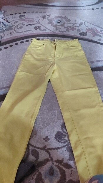 Sarı milla pantolon
