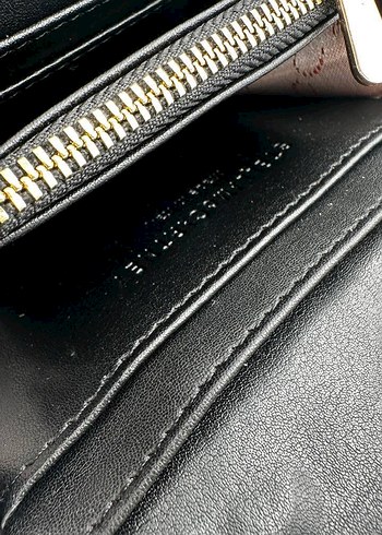 Stella McCartney Zincir Detaylı Siyah Nakışlı Deri Kadın Çanta