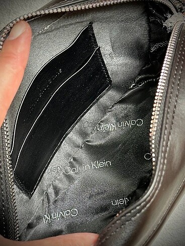Beden siyah Renk Calvin Klein Re-Lock Quilt Camera Bag