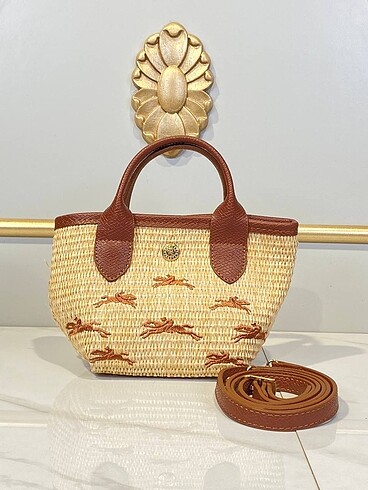 Longchamp Panier Xs Basket Bag