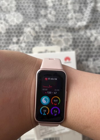 Beden Huawei Band 9 Pembe Akıllı Bileklik