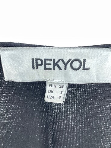 36 Beden siyah Renk ipekyol Uzun Elbise %70 İndirimli.