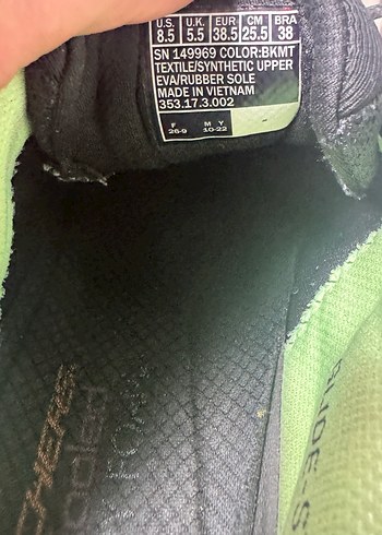 Skechers Renkli Bağcıklı Kadın Spor Ayakkabı - Görsel 4