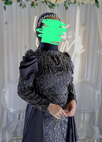 Nişan elbisesi taşlı 