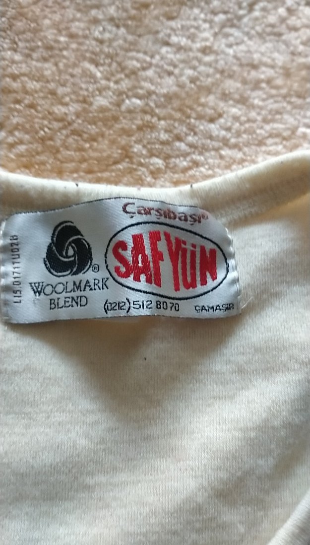 Çarşıbaşı saf yün kısa kollu Atlet - Görsel 4