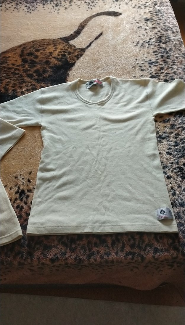 Çarşıbaşı saf yün kısa kollu Atlet - Görsel 2