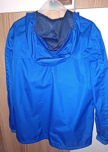 Mavi Fermuarlı Erkek Çocuk Yağmurluk KIPSTA - Görsel 2