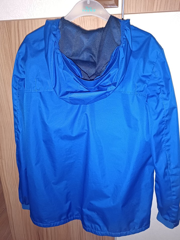 Mavi Fermuarlı Erkek Çocuk Yağmurluk KIPSTA - Görsel 2