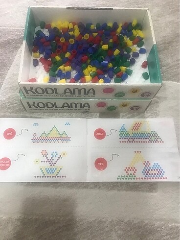  Beden Renk Kodlama kutu oyunu