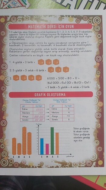 Matematik Küpleri Eğitici oyuncak Zekaoyunu
