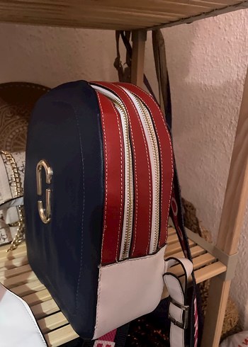 Marc Jacobs Renkli Deri Kadın sırt Çanta
