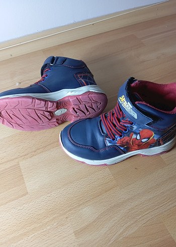 Mavi Erkek Çocuk Kaydırmaz Bantlı Bot - Görsel 3