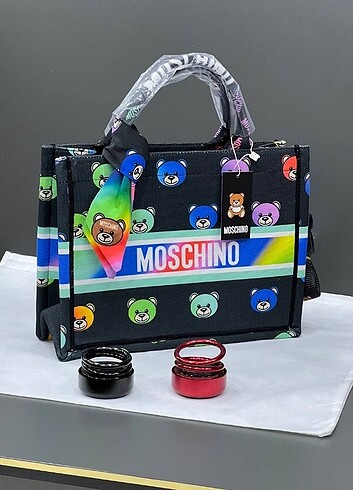  Beden pembe Renk MOSCHINO ÇANTA 