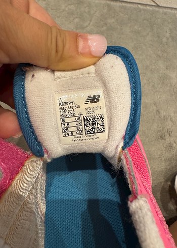 25 Beden New Balance Kız Çocuk Spor Ayakkabı