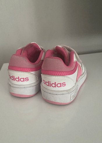 Kız Çocuk Pembe Cırt Cırtlı Spor Ayakkabı adidas - Görsel 5