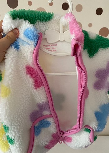 Kız Çocuk Peluş Ceket - Görsel 3