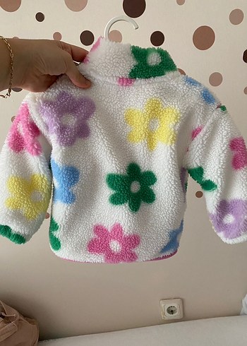 Kız Çocuk Peluş Ceket - Görsel 2