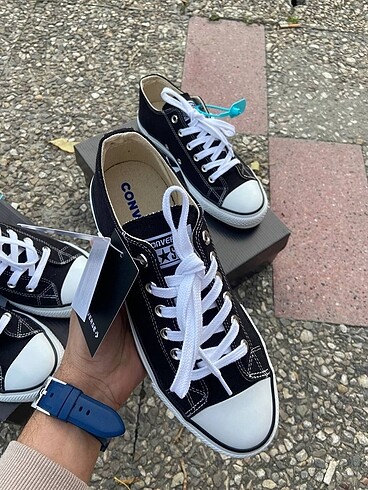36 Beden siyah Renk Sıfır Orijinal Converse Kalsik