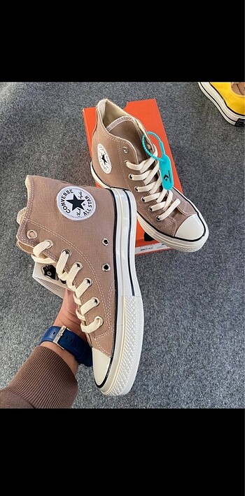 39 Beden camel Renk Sıfır Orijinal Converse