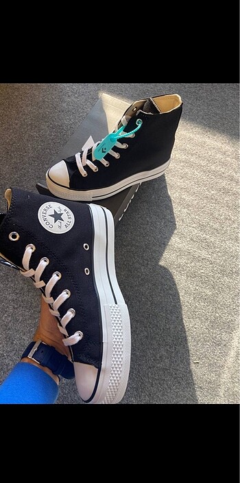 40 Beden siyah Renk Sıfır Orijinal Converse