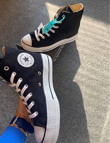 36 Beden siyah Renk Sıfır Orijinal Converse