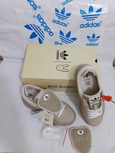 38 Beden camel Renk Sıfır Orijinal Adidas Campus Bad Buny