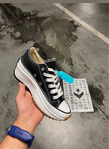39 Beden siyah Renk Sıfır Orijinal Converse Run Star