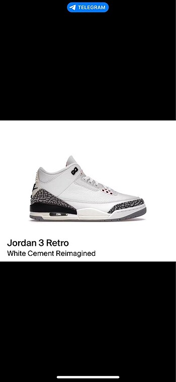 Jordan 3 Retro