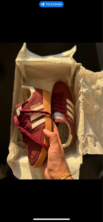 37 Beden bordo Renk Adidas Spezial