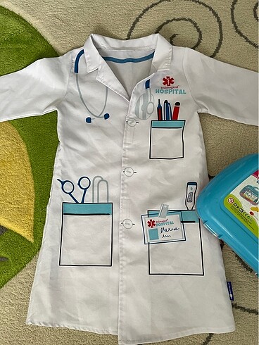 Diğer Doktor seti 5/6 yaş.imaginarium marka önlük.
