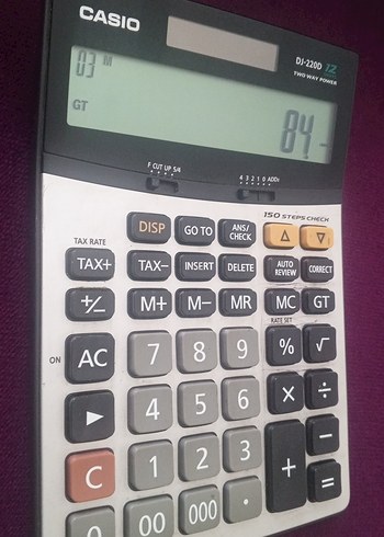 Casio DJ-220D Hesap Makinesi - Görsel 2