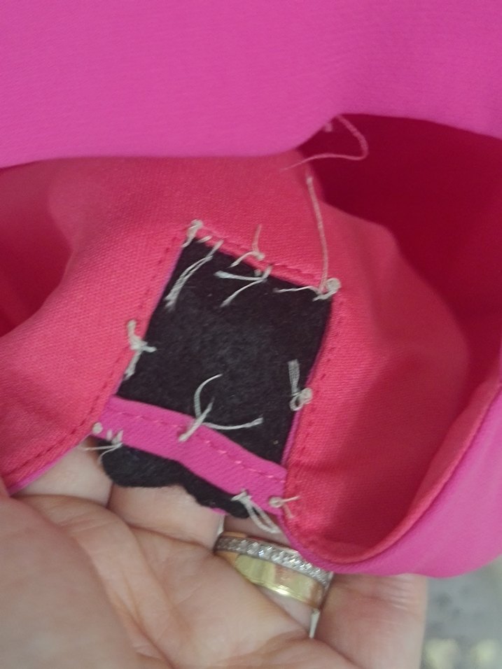 Pembe Mini Drapeli Strappy Elbise - Görsel 4