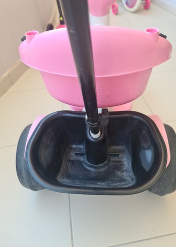 Pastel Pembe Üç Tekerlekli Çocuk Bisikleti - Görsel 5