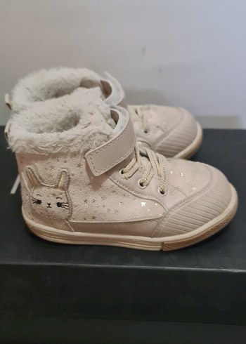 Beyaz Kürklü Kız Çocuk Botu - Görsel 5