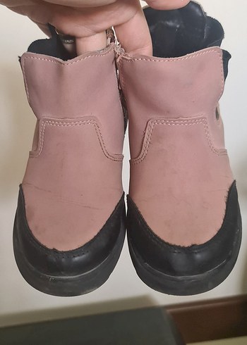 Kilitli Kız Çocuk Pembe Bot - Görsel 5