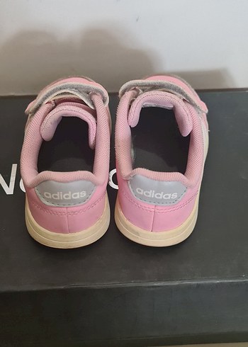 Kız Çocuk Pembe Cırtlı Spor Ayakkabı - Görsel 5