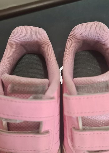 Kız Çocuk Pembe Cırtlı Spor Ayakkabı - Görsel 9