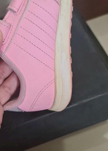 Kız Çocuk Pembe Cırtlı Spor Ayakkabı - Görsel 10