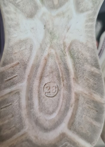 Kız Çocuk Mor Desenli Spor Ayakkabı - Görsel 8