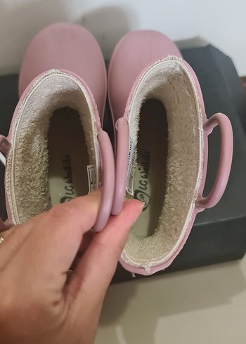 Kız Çocuk Pembe Lastik Bot - Görsel 7