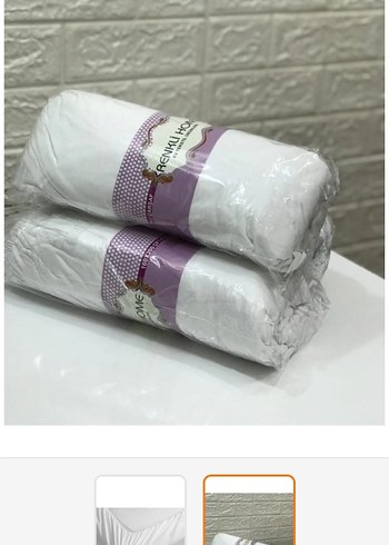 Lastikli Çift Kişilik Penye çarşaf - Görsel 3