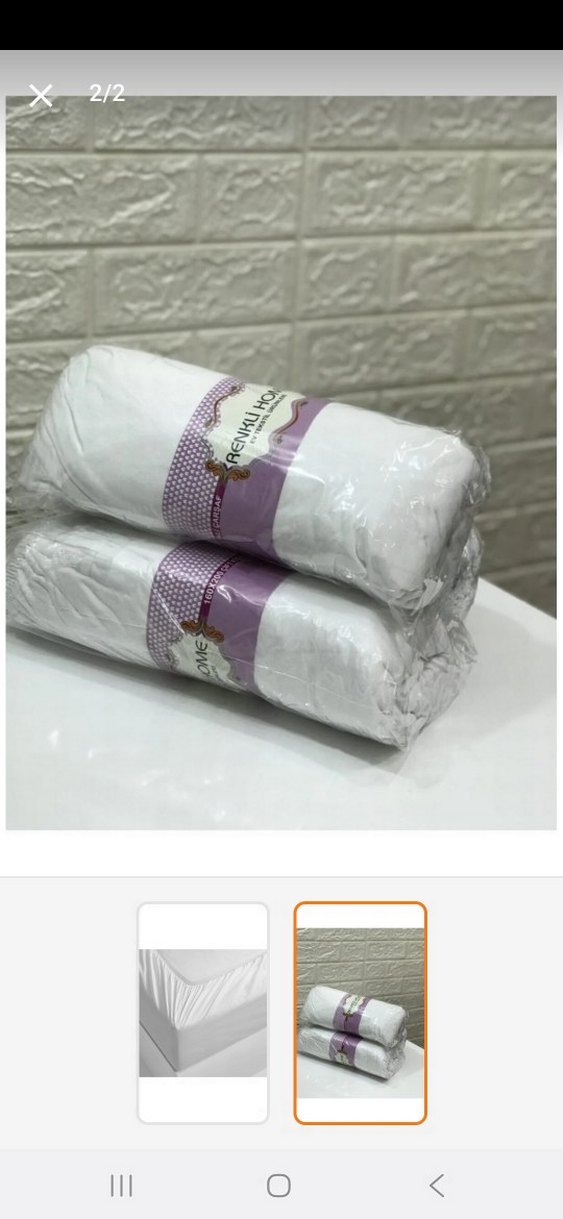 Lastikli Çift Kişilik Penye çarşaf - Görsel 3